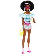 Barbie Deluxe divatbaba - divatos korcsolyázó - Játékbaba