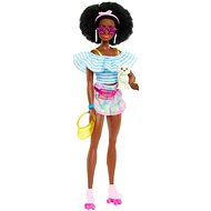 Barbie Deluxe Módní Panenka - Trendy Bruslařka  - Doll