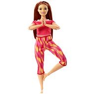 Barbie V Pohybu - Rusovláska V Červeném - Doll