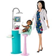 Barbie Povolanie herná súprava s bábikou – Zubárka Bruneta - Bábika