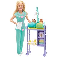 Barbie Povolání Herní Set S Panenkou - Dětská lékařka - Doll