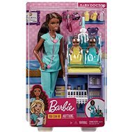 Barbie Foglalkoztató játékkészlet babával - orvosi készlet gyerekeknek - Játékbaba