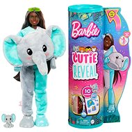 Barbie Cutie Reveal Barbie Džungle - Slon - Doll