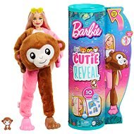 Barbie Cutie Reveal Barbie Džungle - Opice  - Doll