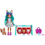Enchantimals Doll And Babies - Crizia Corgi - Doll