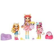 Enchantimals Rodinný Set - Siamské Kočky - Doll