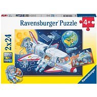 Ravensburger Puzzle 056651 Cesta Vesmírem 2X24 Dílků  - Jigsaw