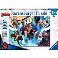 Ravensburger Puzzle 133765 Marvel Hero: Thor 100 Teile - Puzzle