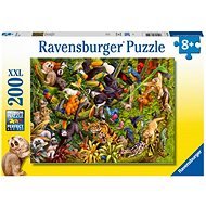 Ravensburger Puzzle 133512 Dažďový Prales 200 Dielikov - Puzzle