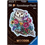 Ravensburger Puzzle 175116 Wooden Puzzle Mysterious Owl 150 Pieces - Jigsaw Puzzle