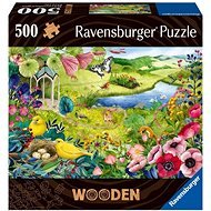 Ravensburger Puzzle 175130 Holzpuzzle Wilder Garten 500 Teile - Puzzle