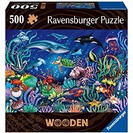 Ravensburger Puzzle 175154 Fa puzzle Tenger alatti világ 500 darab - Puzzle