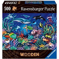 Ravensburger Puzzle 175154 Wooden Puzzle Underwater World 500 Pieces - Jigsaw Puzzle