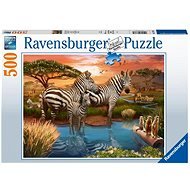 Ravensburger Puzzle 173761 Zebry 500 Dílků  - Jigsaw