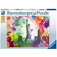 Ravensburger Puzzle 173792 Pohľadnice Z New Yorku 500 Dielikov - Puzzle