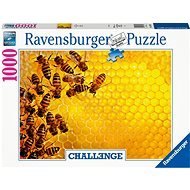 Ravensburger Puzzle 173624 Challenge Puzzle: Bienen auf der Honigwabe 1000 Stück - Puzzle