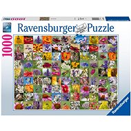 Ravensburger Puzzle 173860 Včely Na Květinách 1000 Dílků  - Jigsaw Puzzle