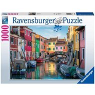 Ravensburger Puzzle 173921 Burano, Itálie 1000 Dílků  - Jigsaw