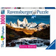 Ravensburger Puzzle 173150 Dechberoucí Hory: Mount Fitz Roy, Patagonie 1000 Dílků  - Jigsaw Puzzle