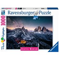 Ravensburger Puzzle 173181 Dechberoucí Hory: Dolomitské Věže, Itálie 1000 Dílků  - Jigsaw Puzzle