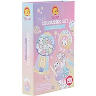 Tiger Tribe Colouring Set Kawaii Café - Colouring Book