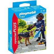 Playmobil 71162 Rendőr nyomozó kutyával - Figura