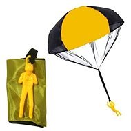 Ejtőernyős ejtőernyővel - sárga - Figura