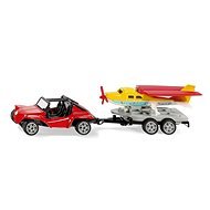 Siku Blister - Buggy se sportovním letadlem - Toy Car