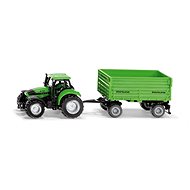Siku Blister - Tractor DEUTZ-FAHR with trailer Fortuna - Tractor