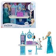 Frozen Zmrzlinový Stánek S Elsou A Olafem Herní Set  - Doll