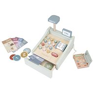 Little Dutch Baby Checkout Wooden Checkout with Scanner - Toy Cash Register