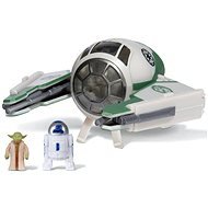 Star Wars - Small Vehicle - Jedi Starfighter - Yoda - Figures