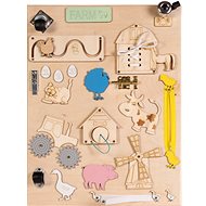 Doppelseitiges Sensoriktafel für Kinder - Activity Board