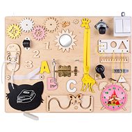 Wooden Activity board for girls - medium - Activity Board