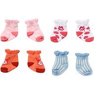 Baby Annabell Socken, blau und orange, 43 cm - Puppenkleidung