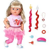 BABY born Play & Style Lánytestvér, szőke, 43 cm - Játékbaba
