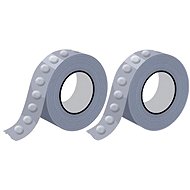 Double-sided transparent adhesive wheels + glue stick, 200 pcs - Decoration