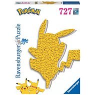 Pokémon Pikachu sziluett, 727 darabos - Puzzle
