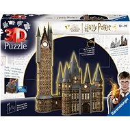 Harry Potter: Bradavicový hrad – Astronomická veža (Nočná edícia) 540 dielikov - Puzzle