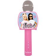 Lexibook Barbie Bluetooth Karaoke-Mikrofon mit integriertem Lautsprecher und Smartphone-Ständer - Kindermikrofon