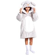 Cozy Noxxiez Rabbit - warm TV blanket 7 - 12 years - Wearable Blanket