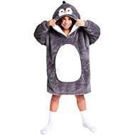 Cozy Noxxiez Penguin - warm TV blanket 7 - 12 years - Wearable Blanket