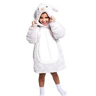 Cozy Noxxiez Zajačik – hrejivá televízna mikinová deka 3 – 6 rokov - Televízna deka