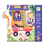 DJECO Scratch-off pictures Houses - Scratch Pictures