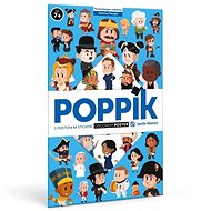 POPPIK Vzdělávací samolepkový plakát Významné osobnosti - Stickers