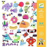 DJECO Stickers - Monsters - Kids Stickers