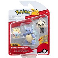 Pokémon 3db - Togepi, Pancham, Wartortle - Figura