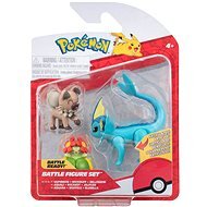 Pokémon 3St - Rockruff, Bellossom, Vaporeon - Figuren