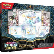 Pokémon TCG: SV4.5 Paldean Fates – Quaquaval ex Premium Collection - Pokémon karty