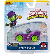 Spidey Spider-Man Diecast Metal Car 7.5 cm - Green Goblin - Metal Model